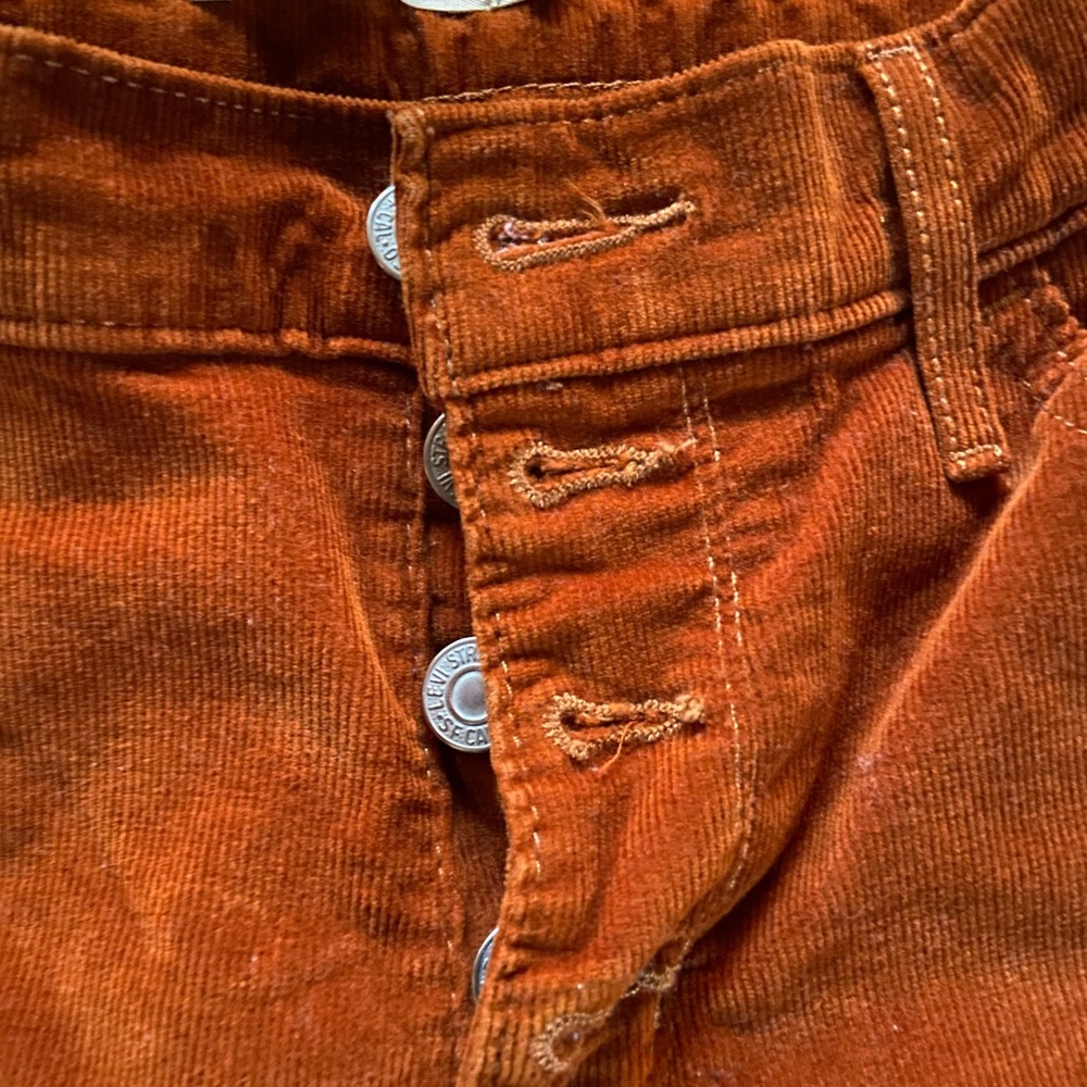 Levis 724 High Rise Straight Cords